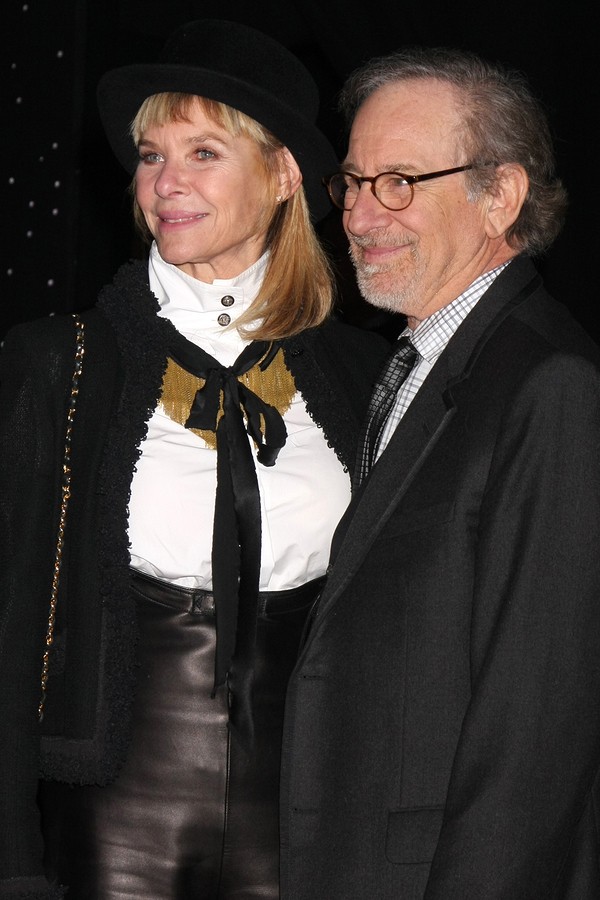 Kate Capshaw and Steven Spielberg